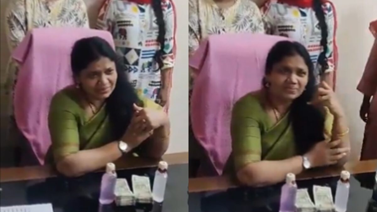 On Cam: Telangana Official Weeps After Being Caught Taking Rs 84,000 Bribe sattaex.com