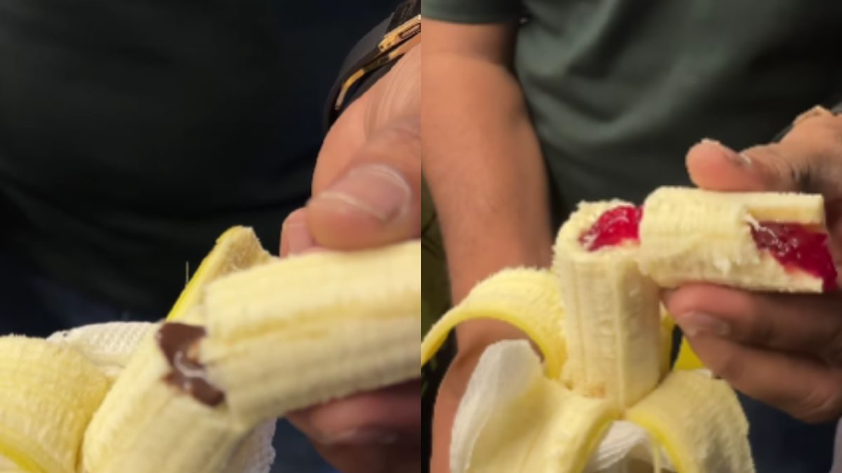 Surat Food Truck Sells Banana Filled With Chocolate, Internet Finds it ‘Una-peel-ing’