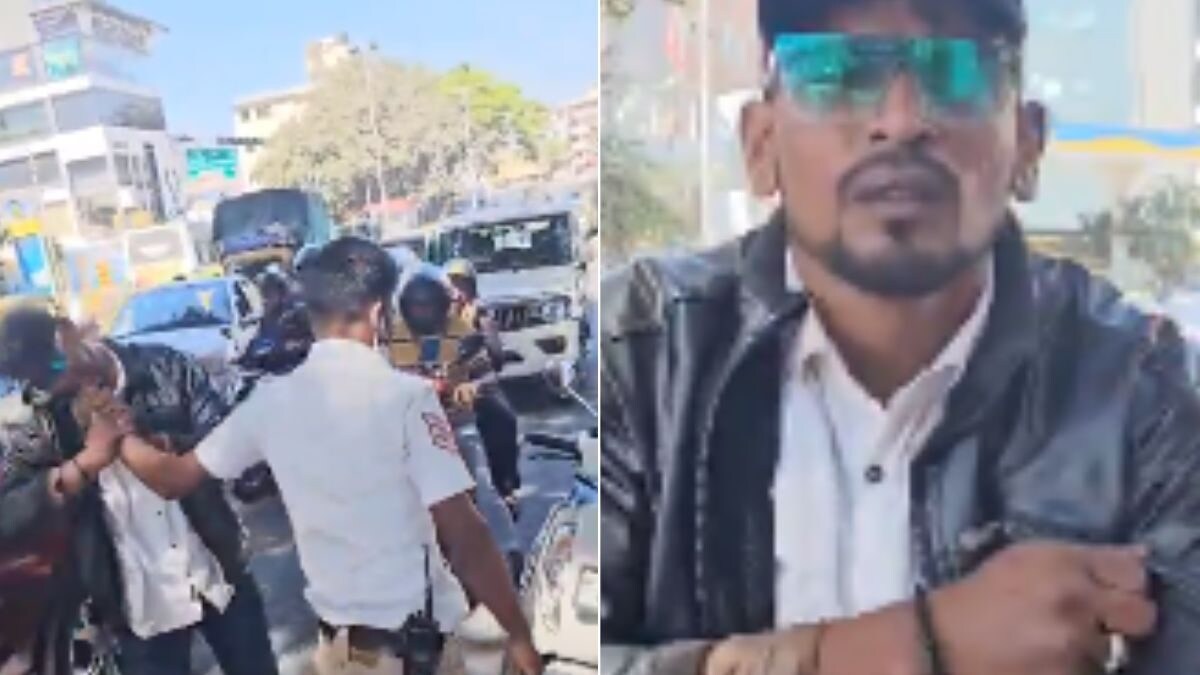 Bengaluru Man 'Bites' Police Officer After Being Caught Without a Helmet, Arrested - Vimarsana News