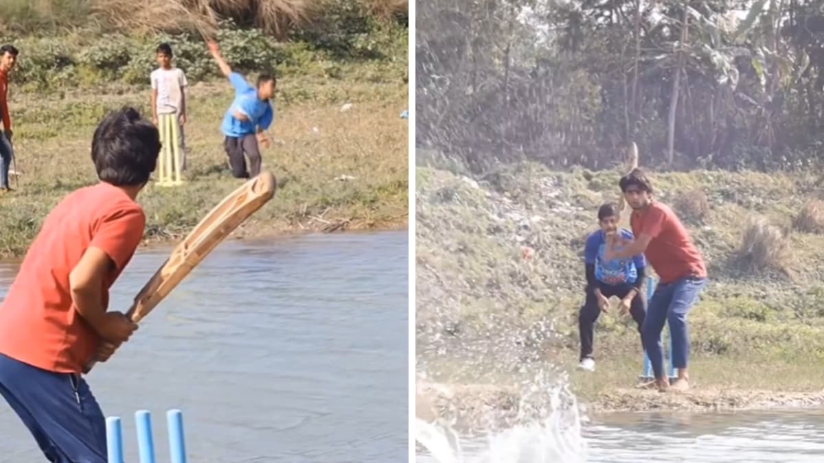 This Game Of Cricket Requires Players To Swim For Runs | Viral News ...