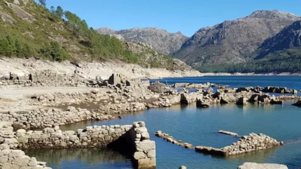 Uma aldeia portuguesa de 2.000 anos emergiu da água
