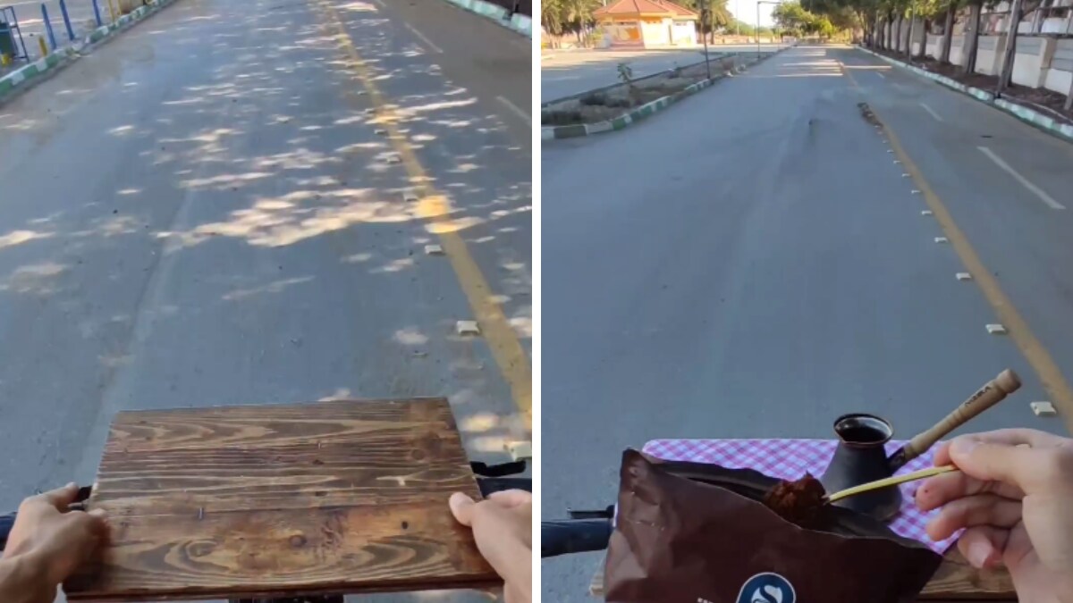 This Innovative Approach Of Selling Coffee On Bicycle Deserves Your Attention - Vimarsana News