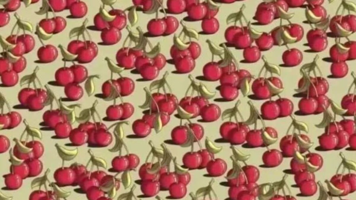 Optical Illusion: Find Tomato Among Cherries In 7 Seconds - Vimarsana News
