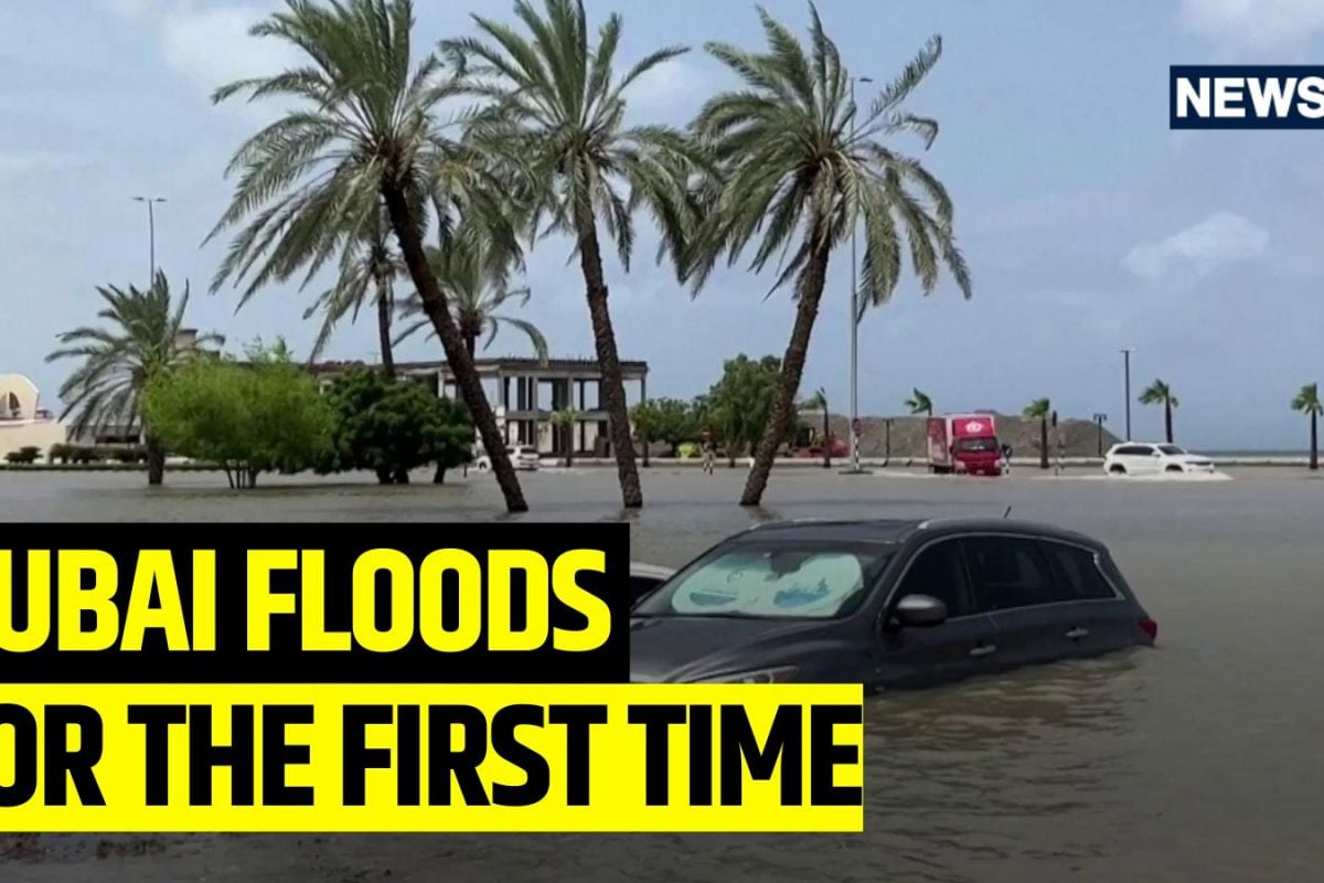 Torrential Downpour Paralyzes Dubai: Cars Trapped In Flooding As ...