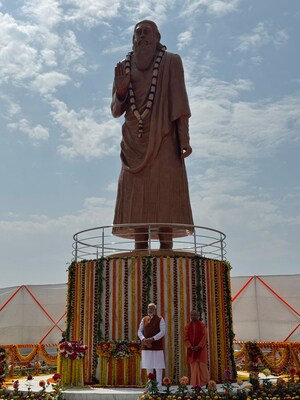 PM Modi in Varanasi LIVE: PM, UP CM Yogi Offers Floral Tribute To Sant Guru Ravidas