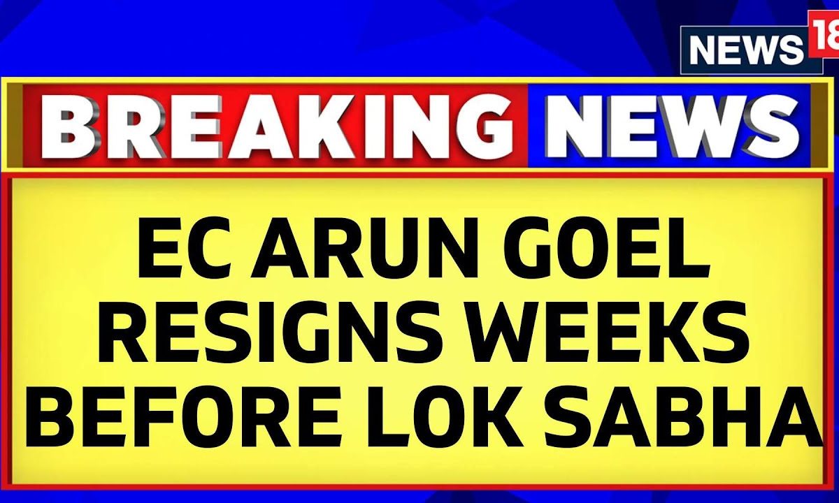 Election Commissioner Arun Goel Resigns Forward Of Lok Sabha Polls | Lok Sabha Elections 2024 Information – News18