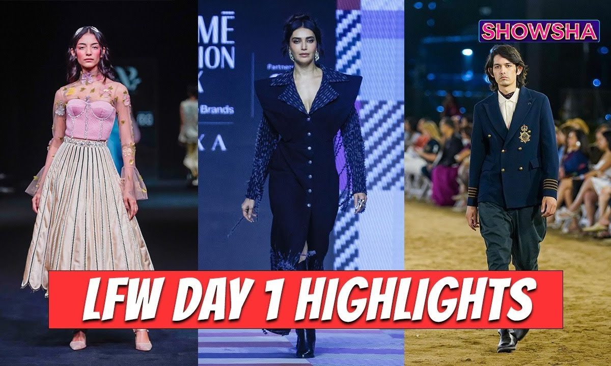 Lakme Vogue Week 2024 Day 1: Karishma Tanna Turns Showstopper, GenNext Designers Steal The Present – News18