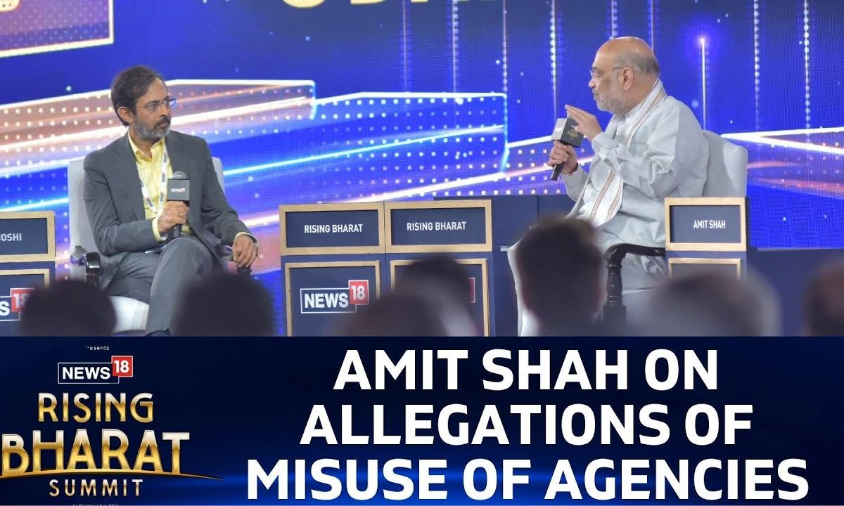 This Is A Blatant Lie: Amit Shah On Allegations Of Misuse Of Central Companies | News18 Rising Bharat – News18