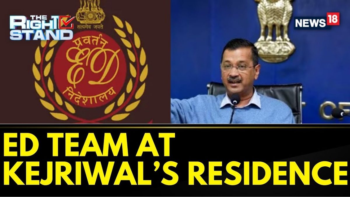 Delhi Liquor Case | ED Team Reaches Arvind Kejriwal's Residence Soon After HC Denies Relief | News18 - News18