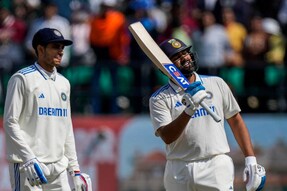 A massive 171-run partnership between Rohit Sharma and Shubman Gill keeps India in a comfortable spot against England