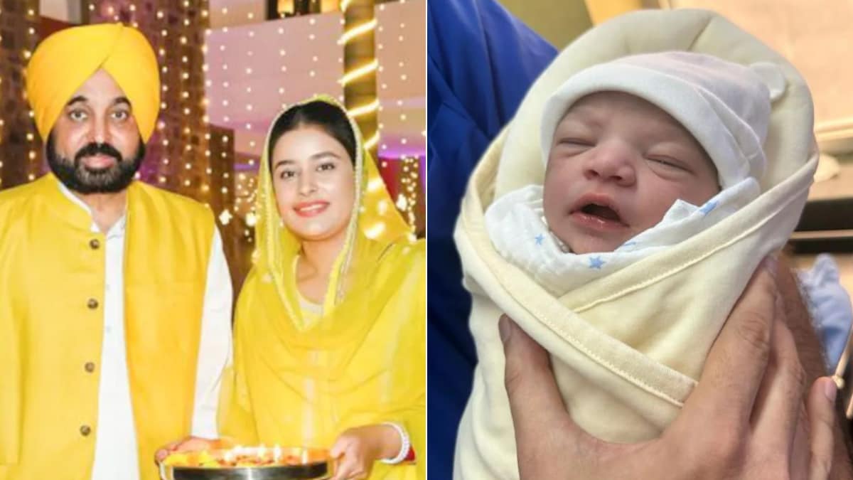 Punjab CM Bhagwant Mann, Spouse Gurpreet Kaur Blessed with Daughter – News18