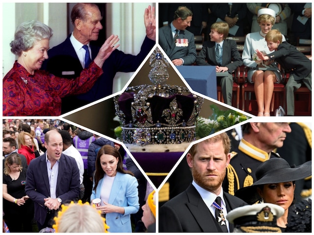 The British Royal Family has grabbed headlines with their trove of scandals since decades. (Image: Reuters File)