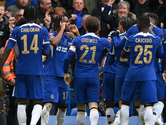 Carney Chukwuemeka scored the goal in stoppage time to give the Blues a lead. (Image: AFP)