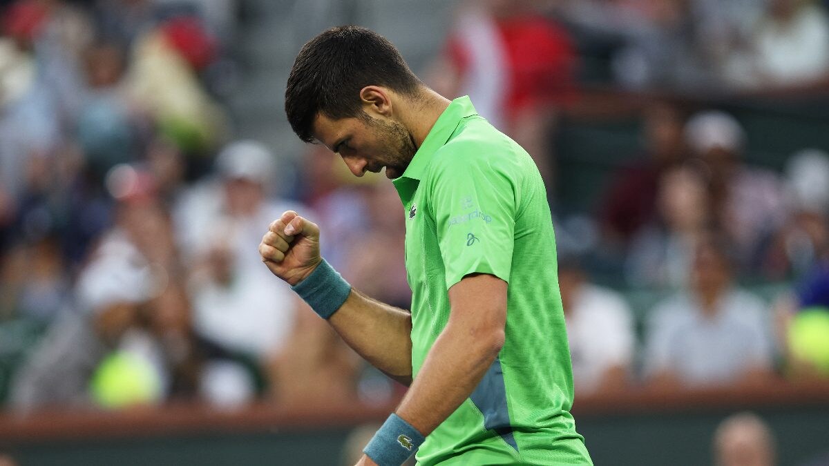 Indian Wells Open Novak Djokovic Marks Return After FiveYear Absence