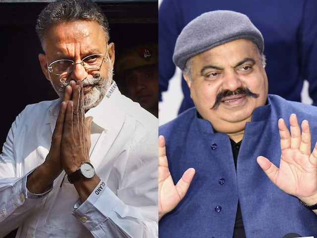 Mukhtar Ansari (left) and Atiq Ahmed have died within a year. (News18)