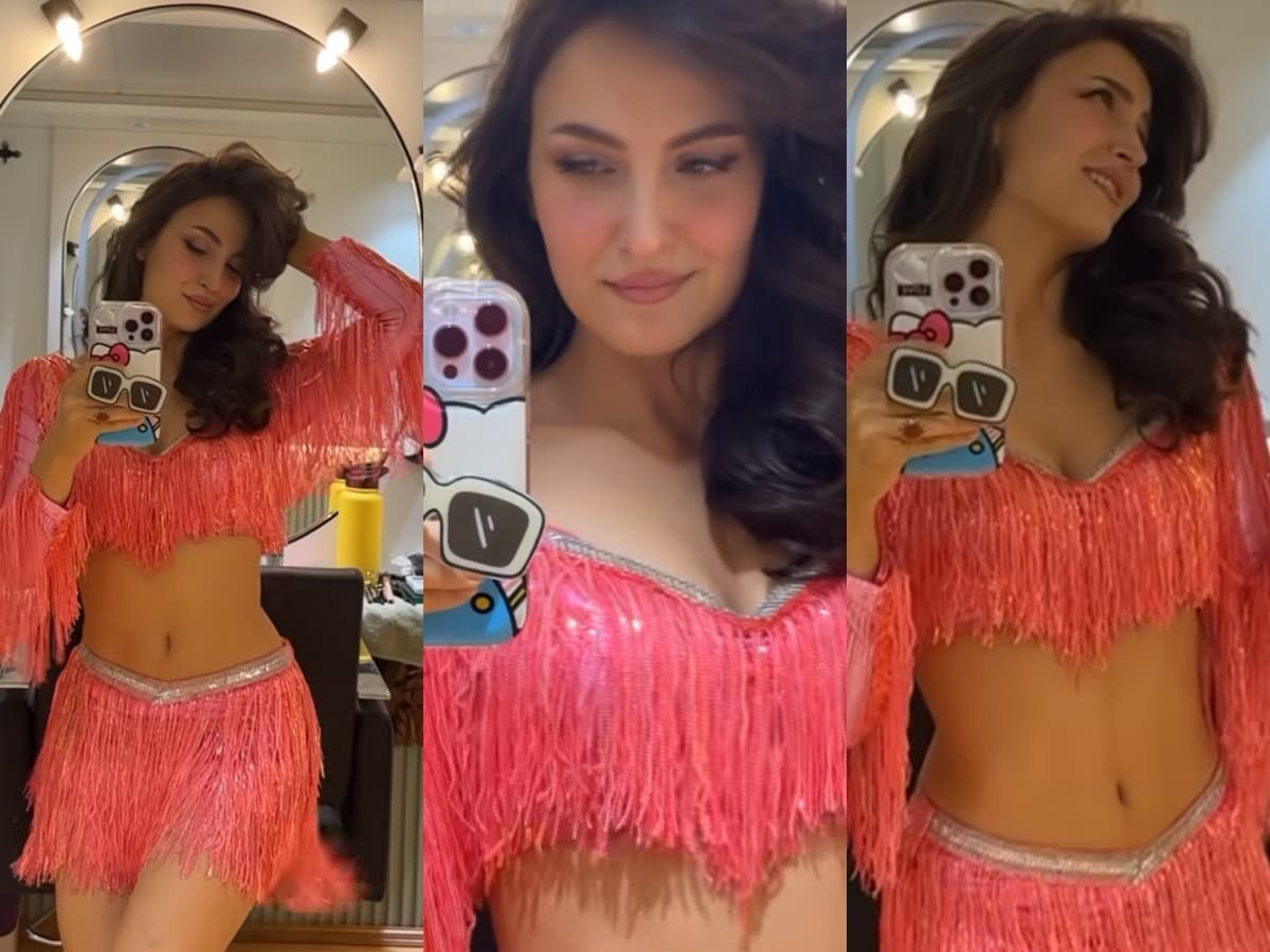 Sexy! Elli AvrRam Flaunts Ample Cleavage As She Belly Dances In A Racy Video; Watch Here - News18