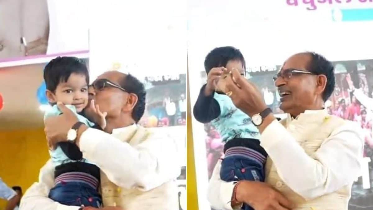 Former CM of Madhya Pradesh Shivraj Singh Chouhan Hugs Kid, Says 'Love You Beta' In Viral Post