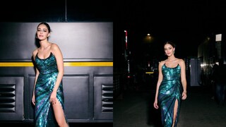 Sexy! Ananya Panday Sizzles In A Sequin Off-Shoulder Blue Gown For A Bash, Hot Photos Go Viral - Vimarsana News
