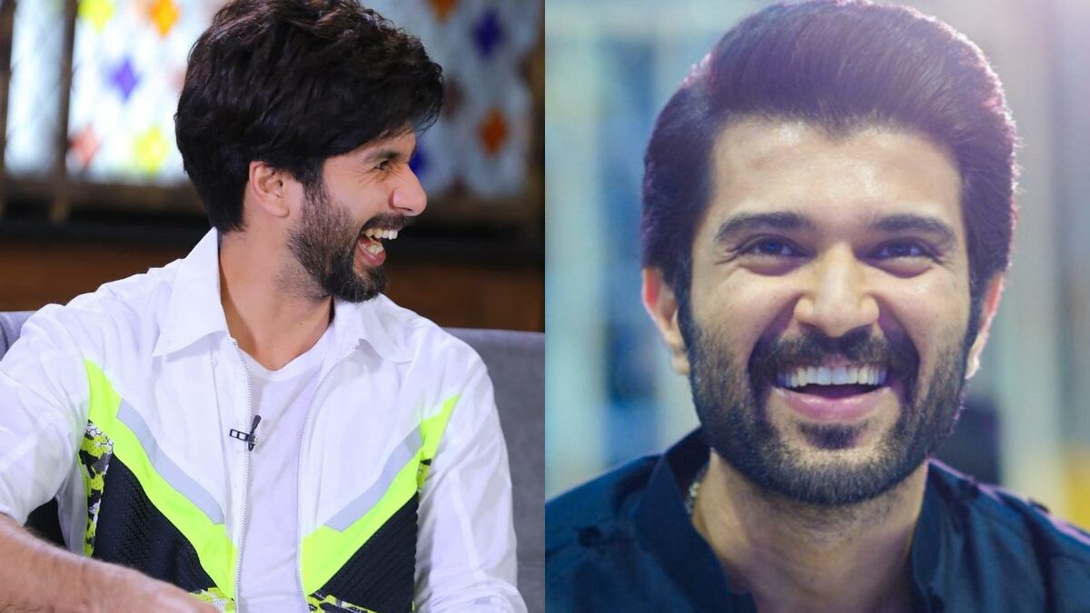 Shahid Kapoor Kisses Vijay Deverakonda Thanks Him For Kabir Singh Na Arjun Reddy Bani Hoti