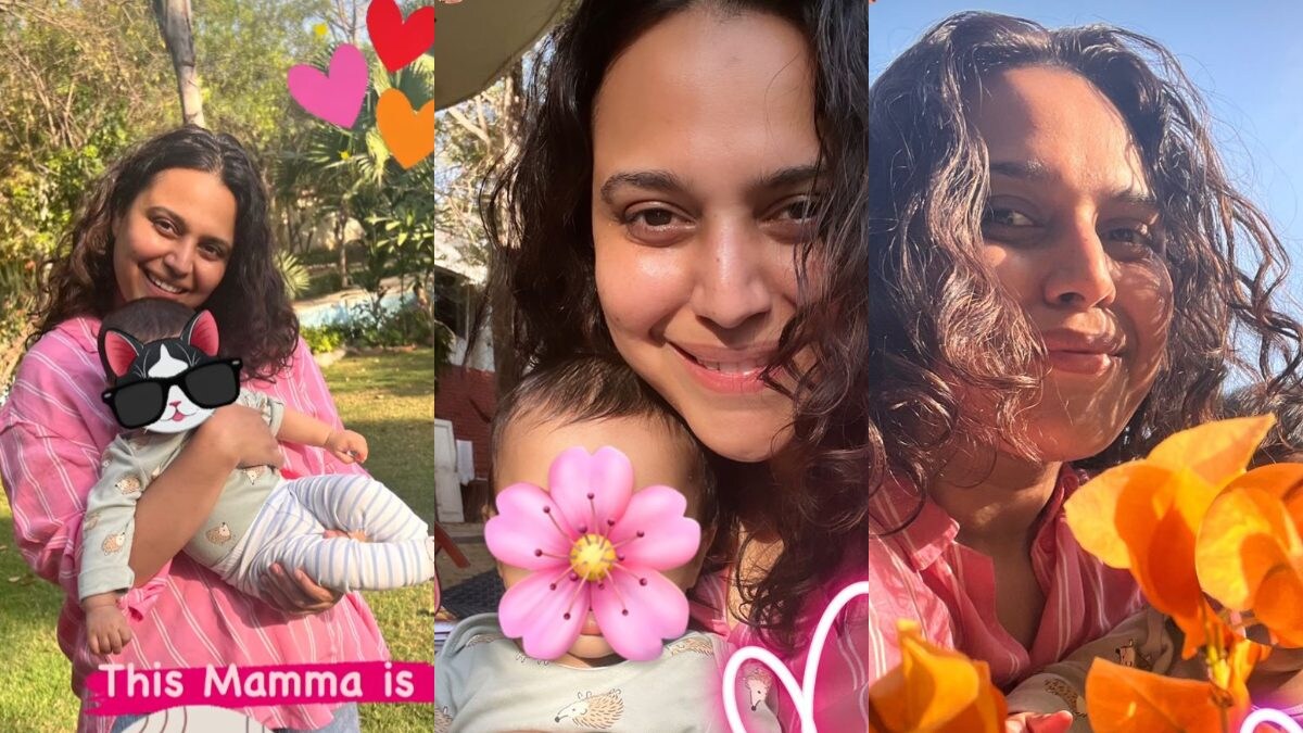 Swara Bhasker Drops Glimpses Of Her Baby Girl Raabiyaa As She Turns Six Months Old, See Here - Vimarsana News