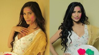 Poonam Pandey Mocks Fake Death Stunt At Holi Bash: 'Zinda Hone Ka Maza Hee Kuch Aur Hai...' | Watch - Vimarsana News