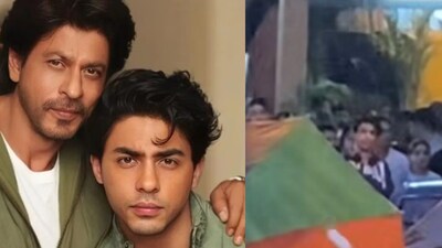 Shah Rukh Khan's Son Aryan Khan Spotted Shooting His Directorial Debut ...