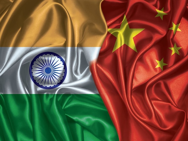 India China flag. (Representational image via Shutterstok)