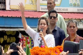 'Those Who Couldn't Be Of...': BJP's Mandi Candidate Kangana Ranaut Jibes At Oppn; Calls People Her 'Family'