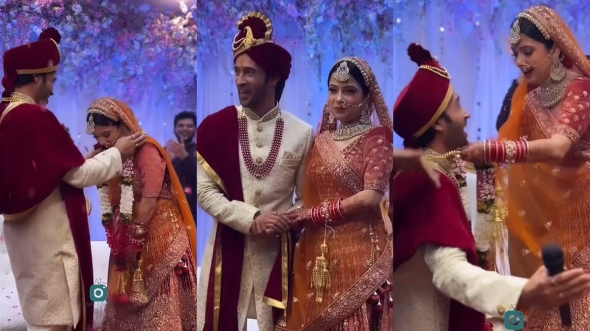 Sasural Simar Ka 2 Fame Karan Sharma Ties The Knot With Diya Aur Baati Hum Actor Pooja Singh; Watch – News18 Sasural Simar Ka 2 Fame Karan Sharma Ties The Knot With Diya Aur Baati Hum Actor Pooja Singh; Watch – News18