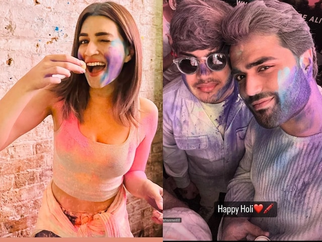 Kriti Sanon Celebrates Holi In London With Rumoured Boyfriend Kabir Bahia? Know Here - News18