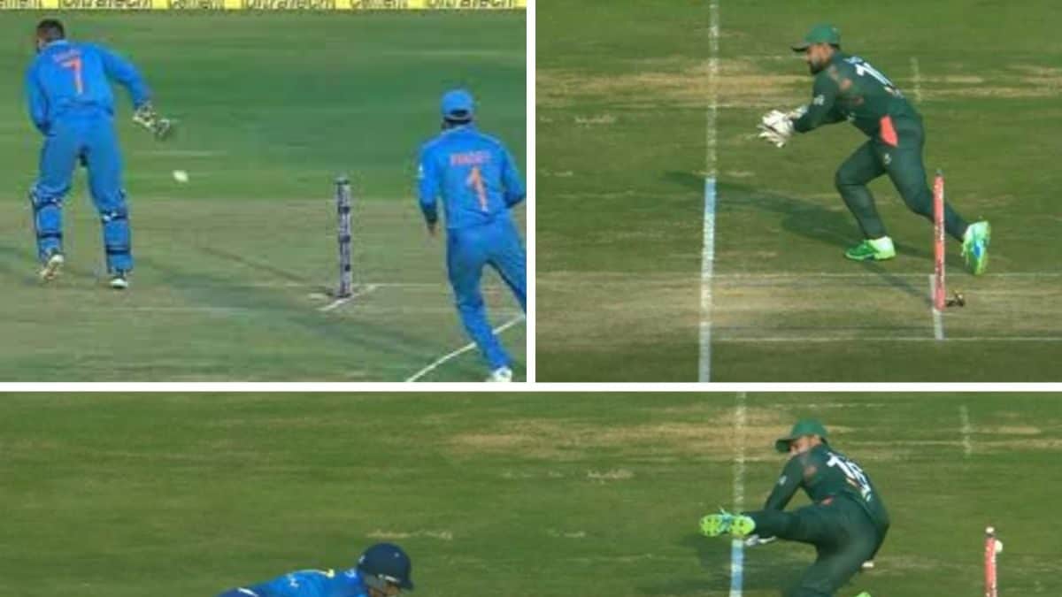 WATCH | Bangladesh Wicket-keeper Liton Das Replicates MS Dhoni's Epic ...