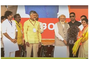 'Modi Means Development': After NDA Return, Naidu Praises PM As They Share Stage During Andhra Rally