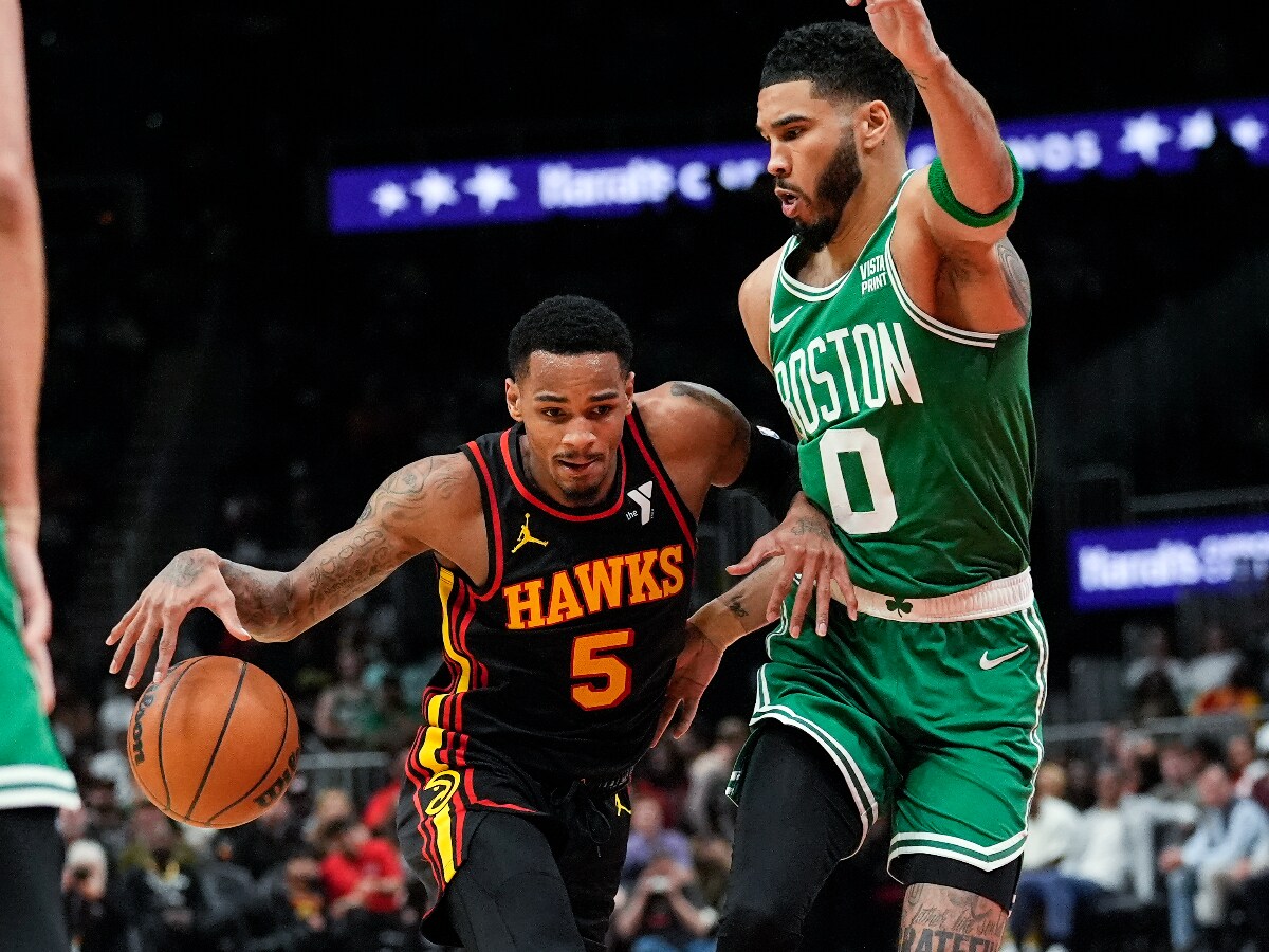 NBA: Dejounte Murray Hits OT Game-Winner, Drops Career-High 44 Points as  Hawks Edge Out Celtics 123-122 - News18