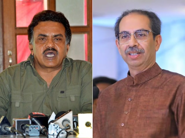 Congress leader Sanjay Nirupam (L) on Sunday launched a scathing attack on Shiv Sena (UBT) chief Uddhav Thackeray for prematurely announcing the candidate for Mumbai's North-West Lok Sabha constituency. (File Image/PTI/X)