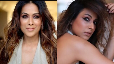 Sexy! Nia Sharma Flaunts Ample Cleavage In A White Dress; Hot Photos Go