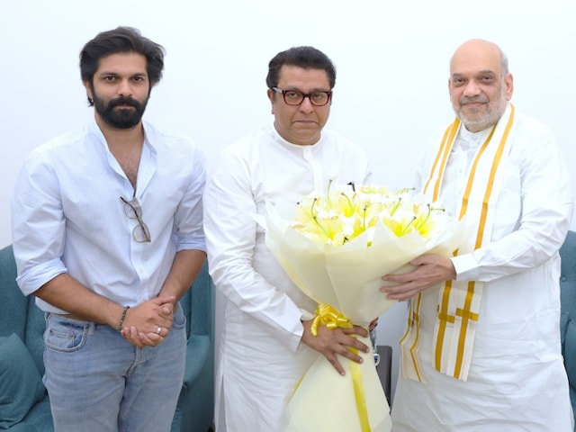 After the preliminary talks for Maharashtra were sealed, Raj Thackeray expressed his desire to meet Amit Shah for a one-to-one meeting. (News18 Photo)