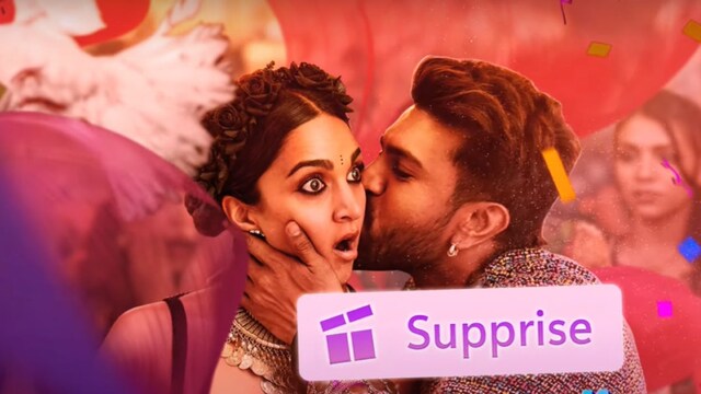 Game Changer Song Jaragandi: Ram Charan Gives Kiara Advani a Kiss, She ...