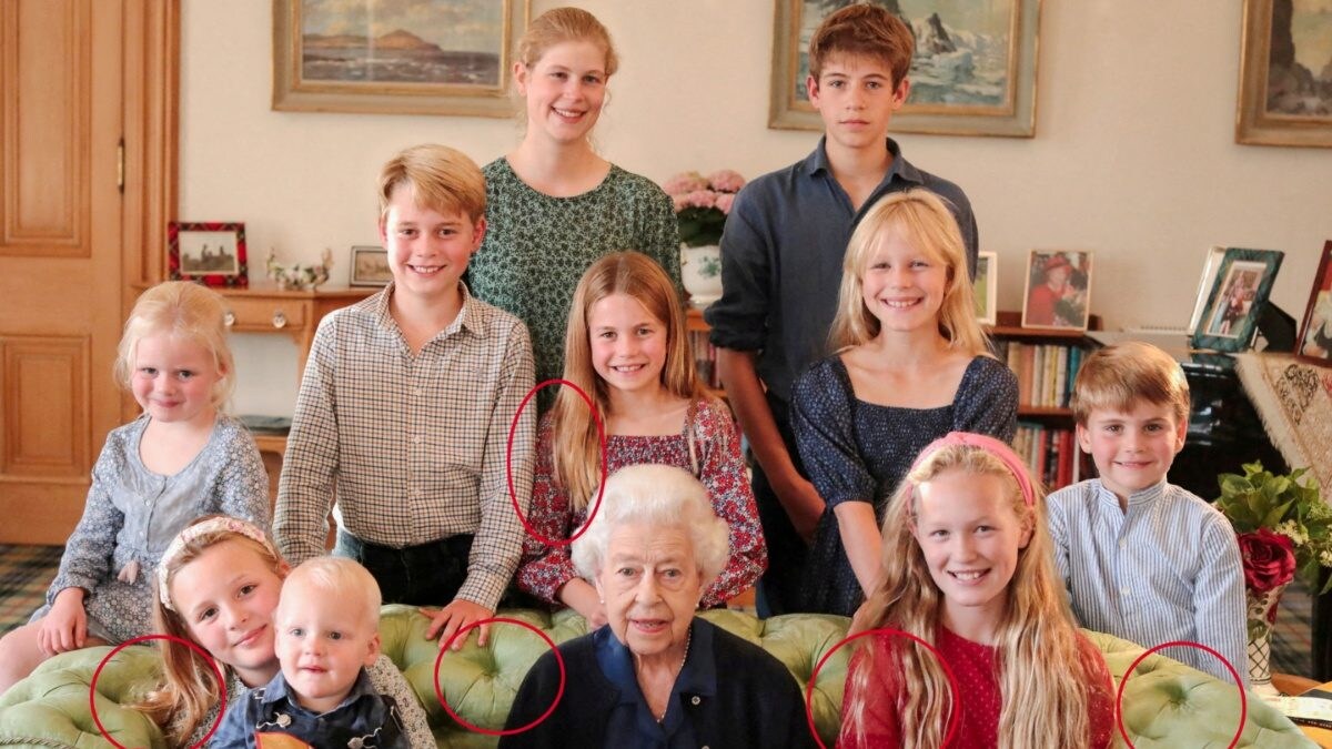 New Photo Scandal Hits Royal Family, Queen Elizabeth's Pic With Grandkids Shared By Kate Was 'Retouched'