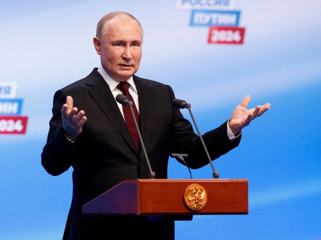 Putin has upped his nuclear rhetoric since the Ukraine conflict began, warning in his address to the nation in February there was a real risk of nuclear war. (Reuters File Photo)