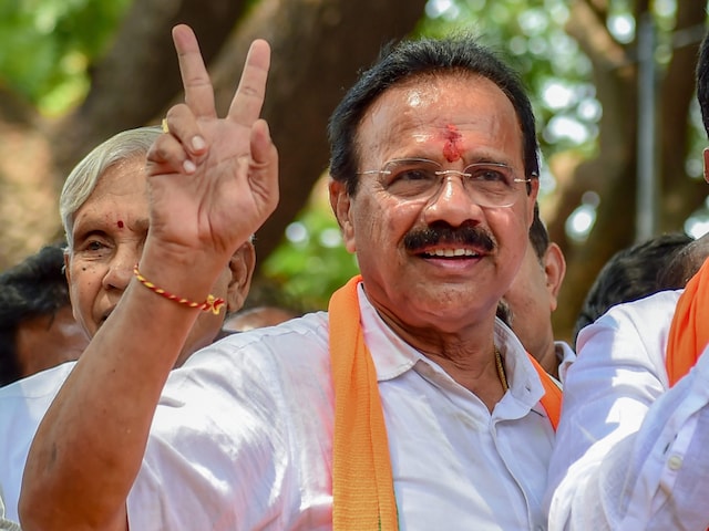 Sadananda Gowda had earlier announced his retirement from electoral politics, but did a U-turn citing pressure from his followers to contest the Lok Sabha polls. (PTI/File)