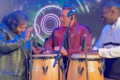 Salman Khan Plays Drum To a Punjabi Track, Akon and Anant Ambani Join Him Too | Watch Unseen Video
