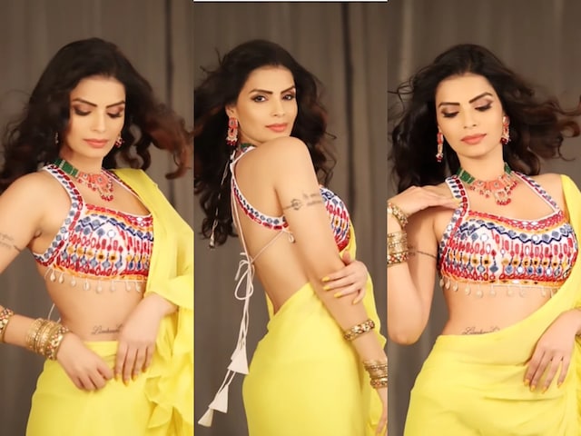 Sexy Video! Sonali Raut Flaunts Ample Curves in a Saree, Hot Clip Goes Viral; Watch - News18