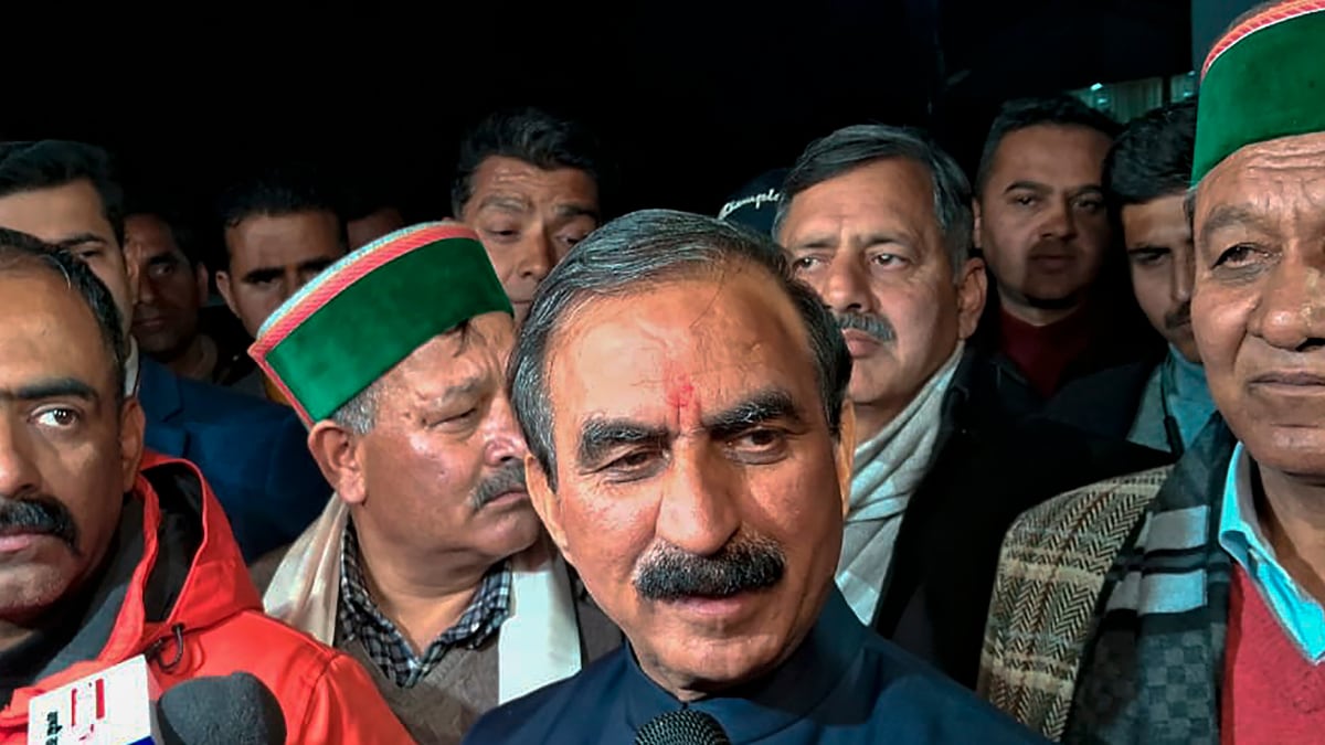 Sukhvinder Sukhu Govt in Himachal Pradesh on Borrowed Time? Congress in a Fix Before Elections