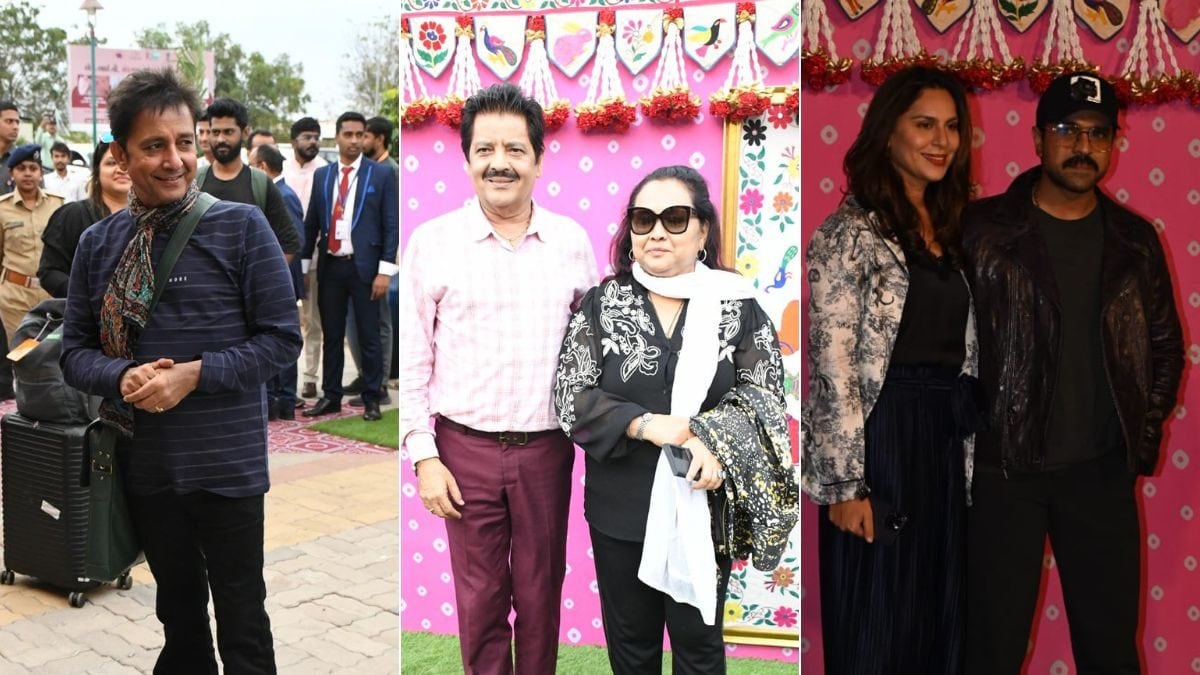 Sukhwinder Singh, Udit Narayan, Ram Charan Arrive In Jamnagar for Anant Ambani, Radhika Merchant's Pre-wedding Bash