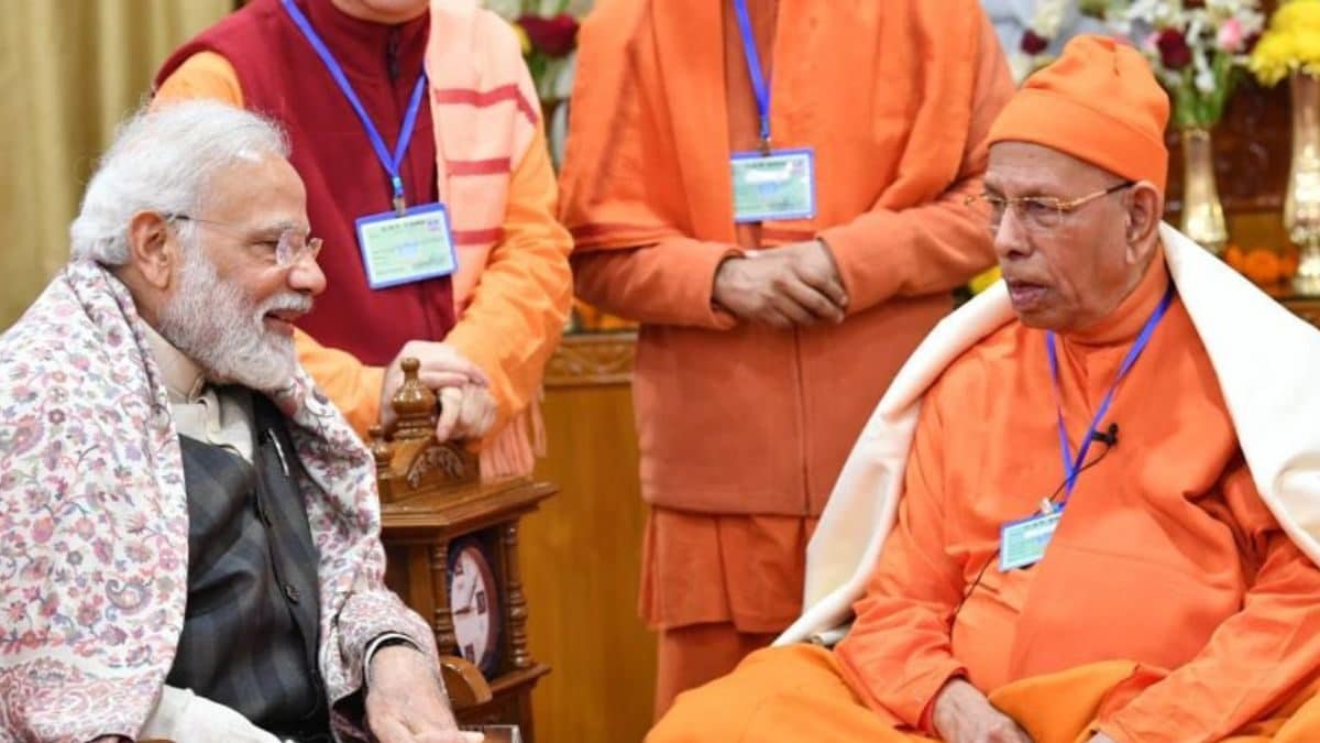 Ramakrishna Mission President Swami Smaranananda dies at 94, PM Modi expresses grief