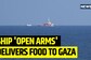 First Ship Carrying Food Aid Arrives in Gaza