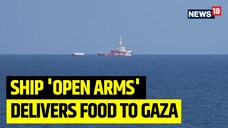 First Ship Carrying Food Aid Arrives in Gaza