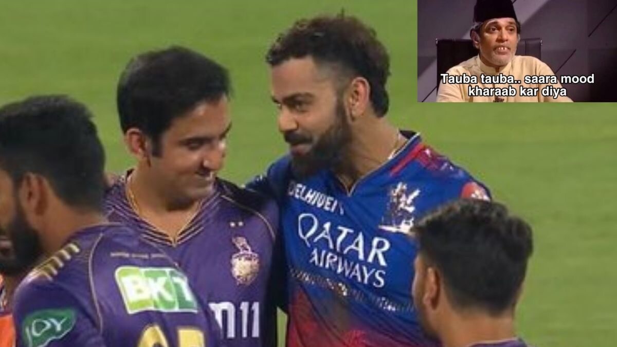 Beef Over? Kohli-Gambhir's Surprise Hug During RCB Vs KKR Brings End to War Memes