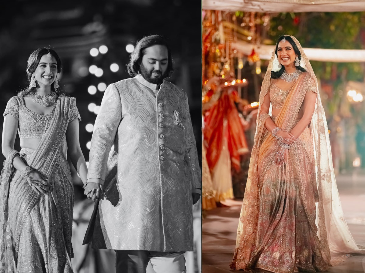Ananya Panday stuns in vibrant hues, turning heads in a green saree and red  lehenga at Anant Ambani and Radhika Merchant's pre-wedding festivities :  Bollywood News - Bollywood Hungama