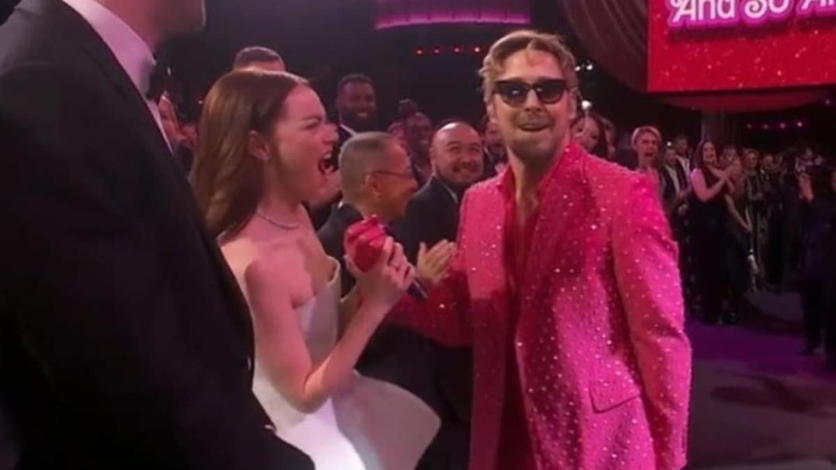 Oscars 2024: Ryan Gosling Performs 'I'm Just Ken', Emma Stone Makes ...